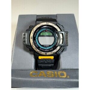 VTG Casio ATC1200 Triple Sensor Digital Watch Compass Altimeter Barometer Tested